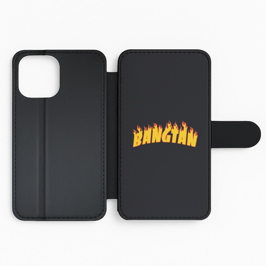 Bangtan Flames - K Pop Flip Phone Case