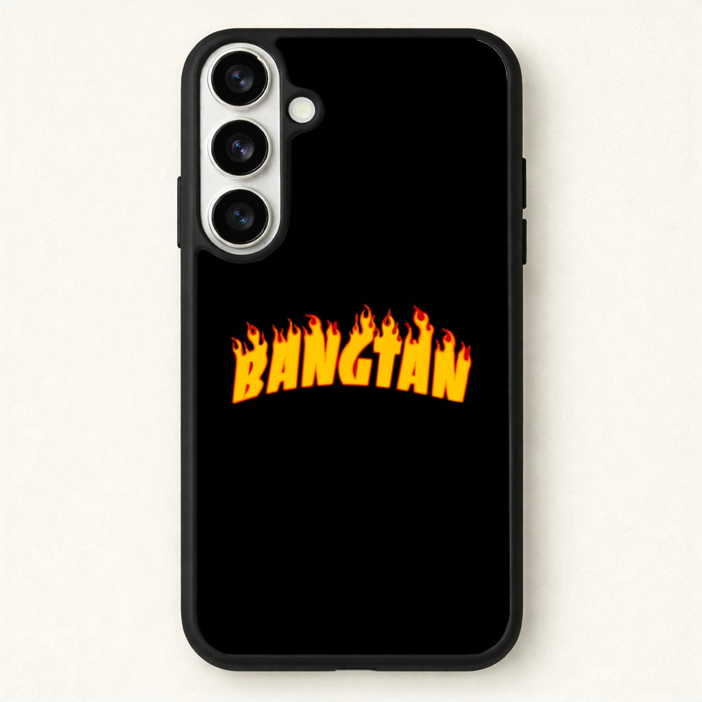 Bangtan Flames - K Pop Phone Case for Galaxy S26 Plus