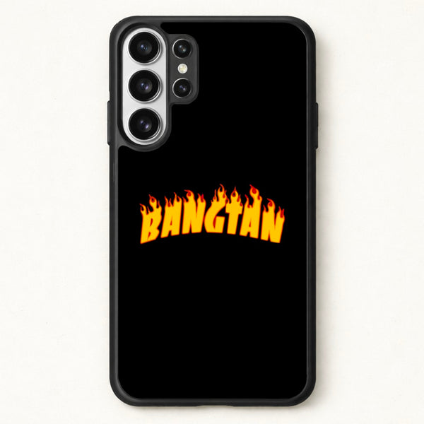 Bangtan Flames - K Pop Phone Case for Galaxy S26 Ultra