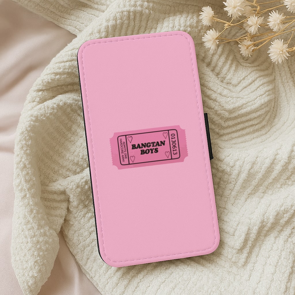 Bangtan Boys Ticket - K Pop Wallet Phone Case