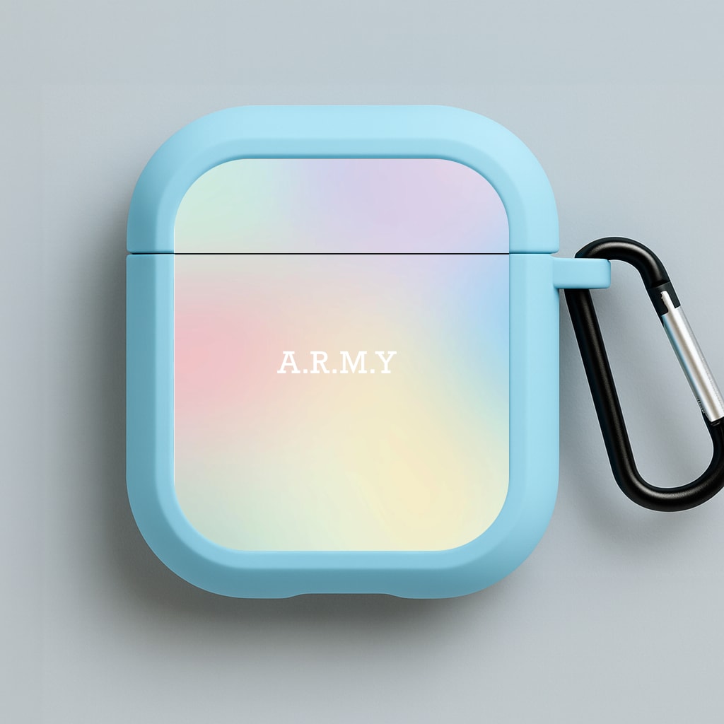 A.R.M.Y - K Pop Blue AirPods Case