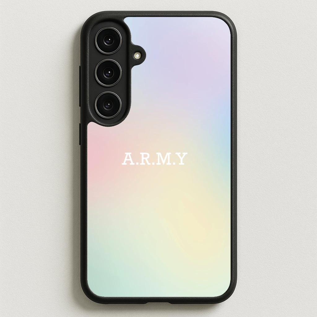 A.R.M.Y - K Pop Phone Case for Galaxy S25FE