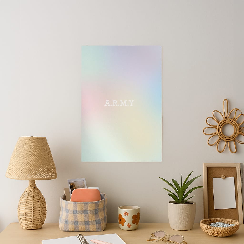 A.R.M.Y - K Pop Art Print