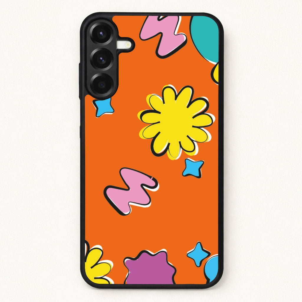 K-Pop Band Flowers Patterns Phone Case for Galaxy A37