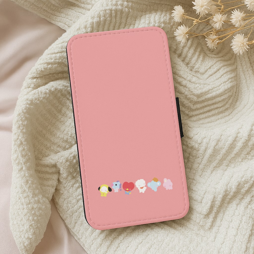 BT21 - K Pop Wallet Phone Case