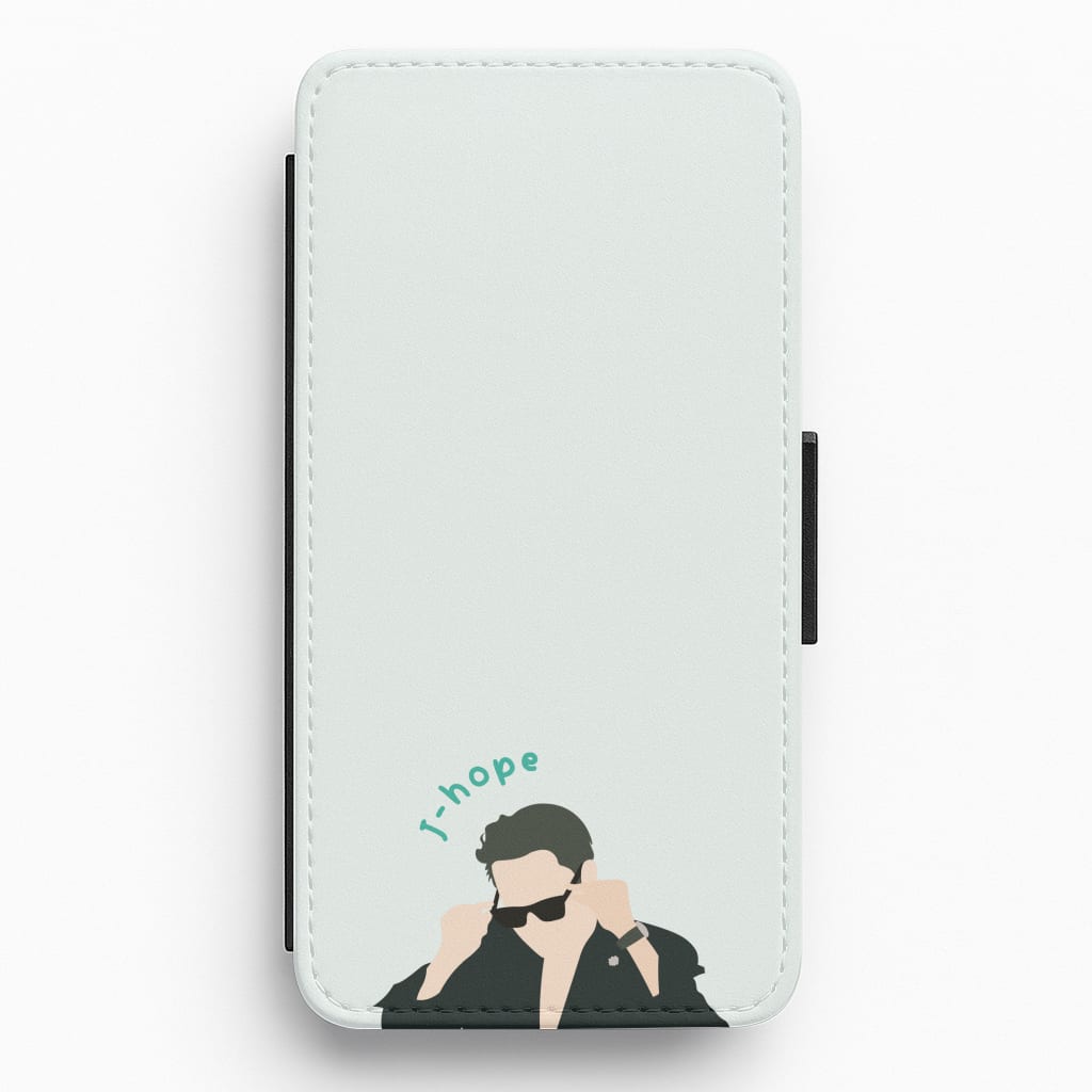J-Hope Glasses - K Pop Flip / Wallet Phone Case