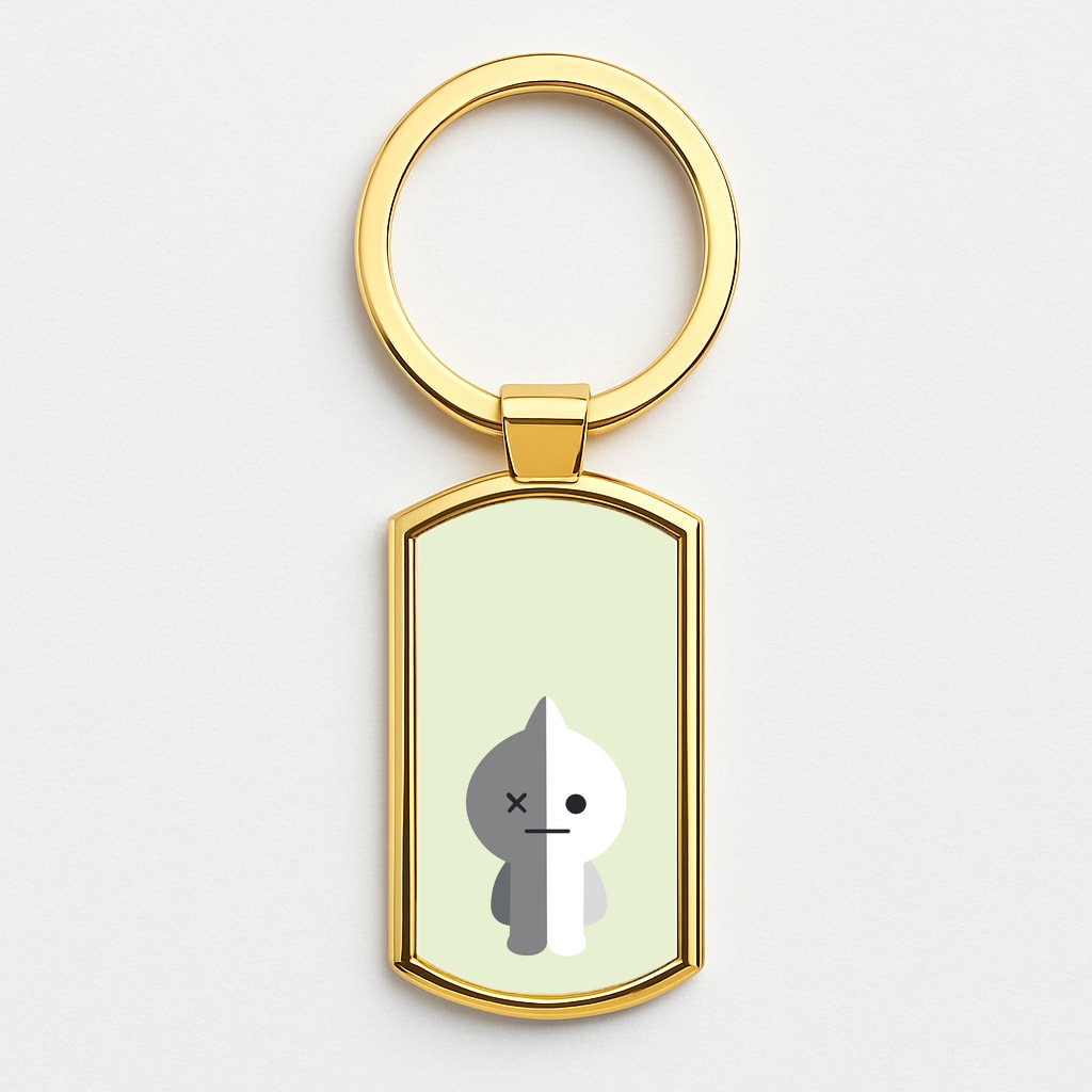 Van 21 - K Pop Gold Keyring