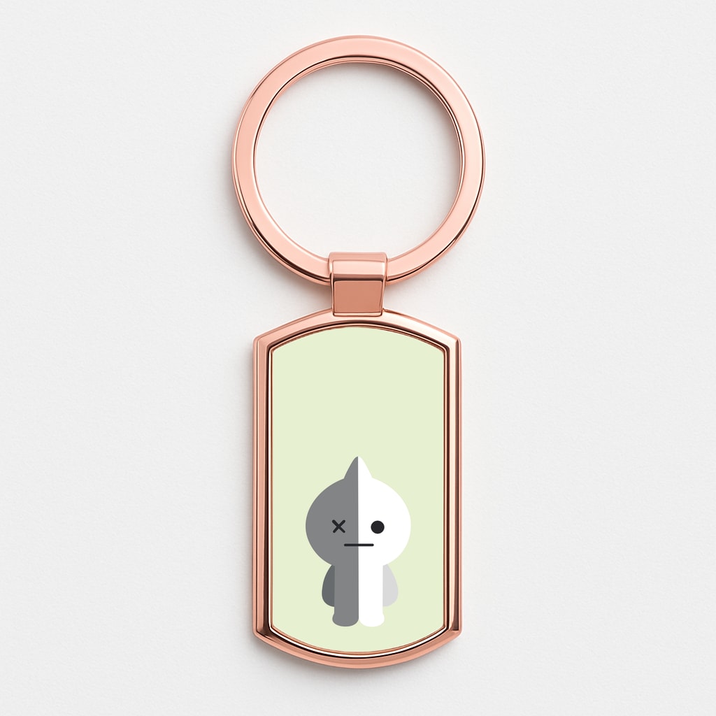 Van 21 - K Pop Rose Gold Keyring