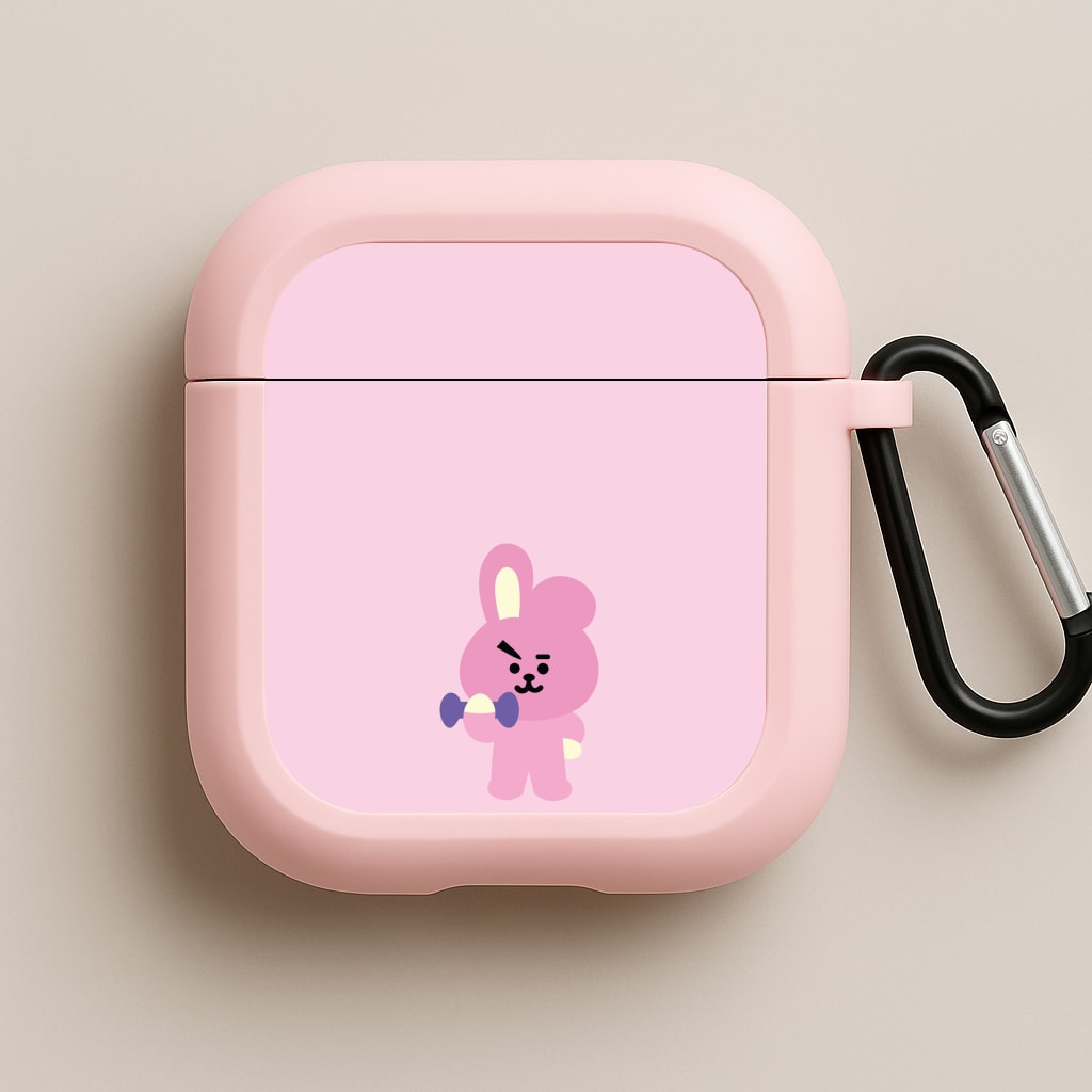 Cooky 21 - K Pop Pink AirPods Case
