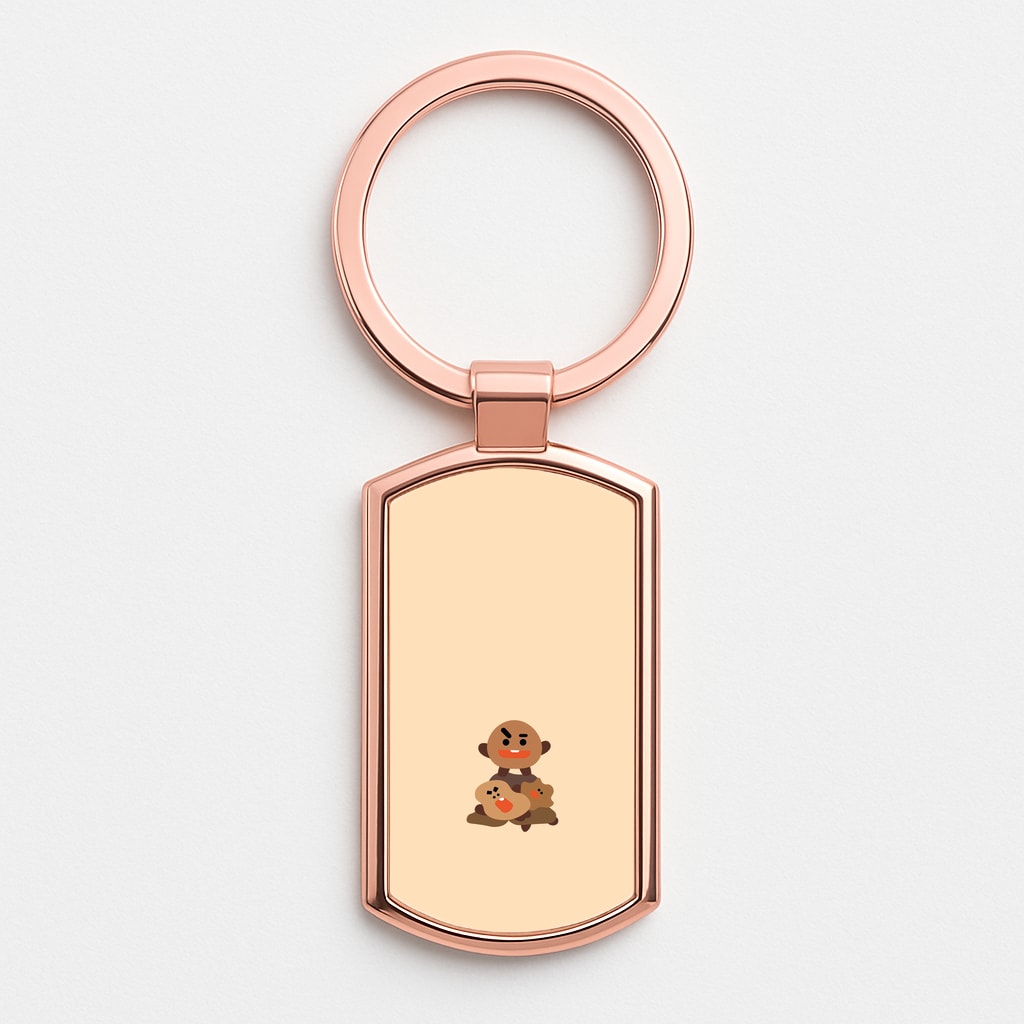 Shooky 21 - K Pop Rose Gold Keyring