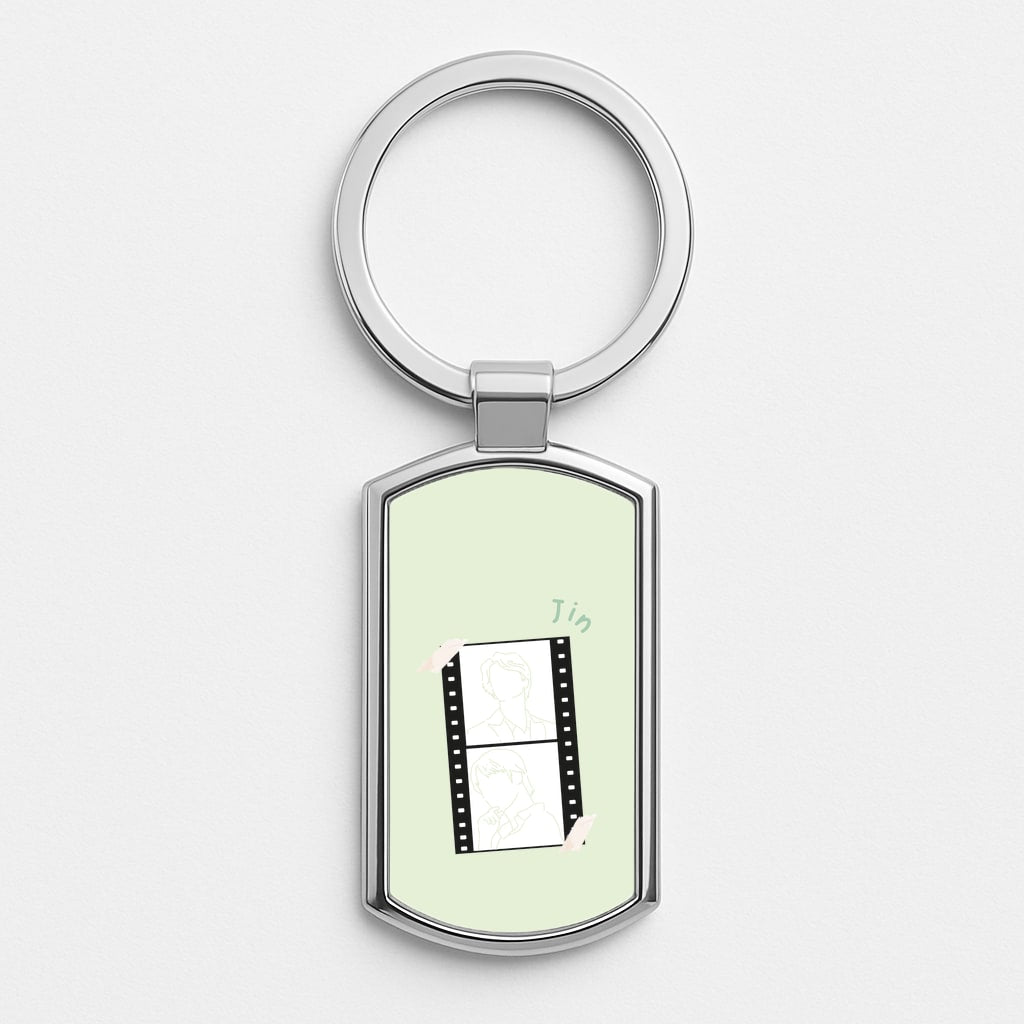 Jin - BTS Silver Keyring