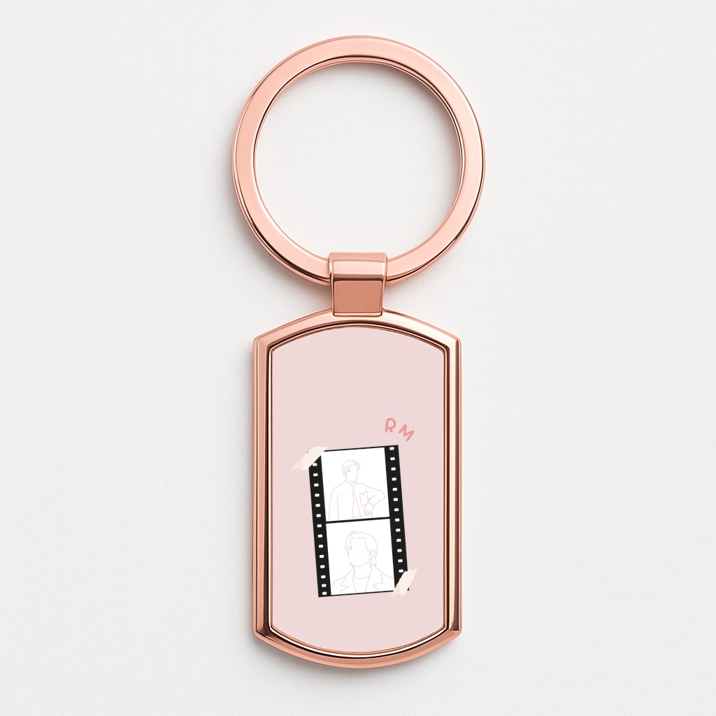 RM - BTS Rose Gold Keyring
