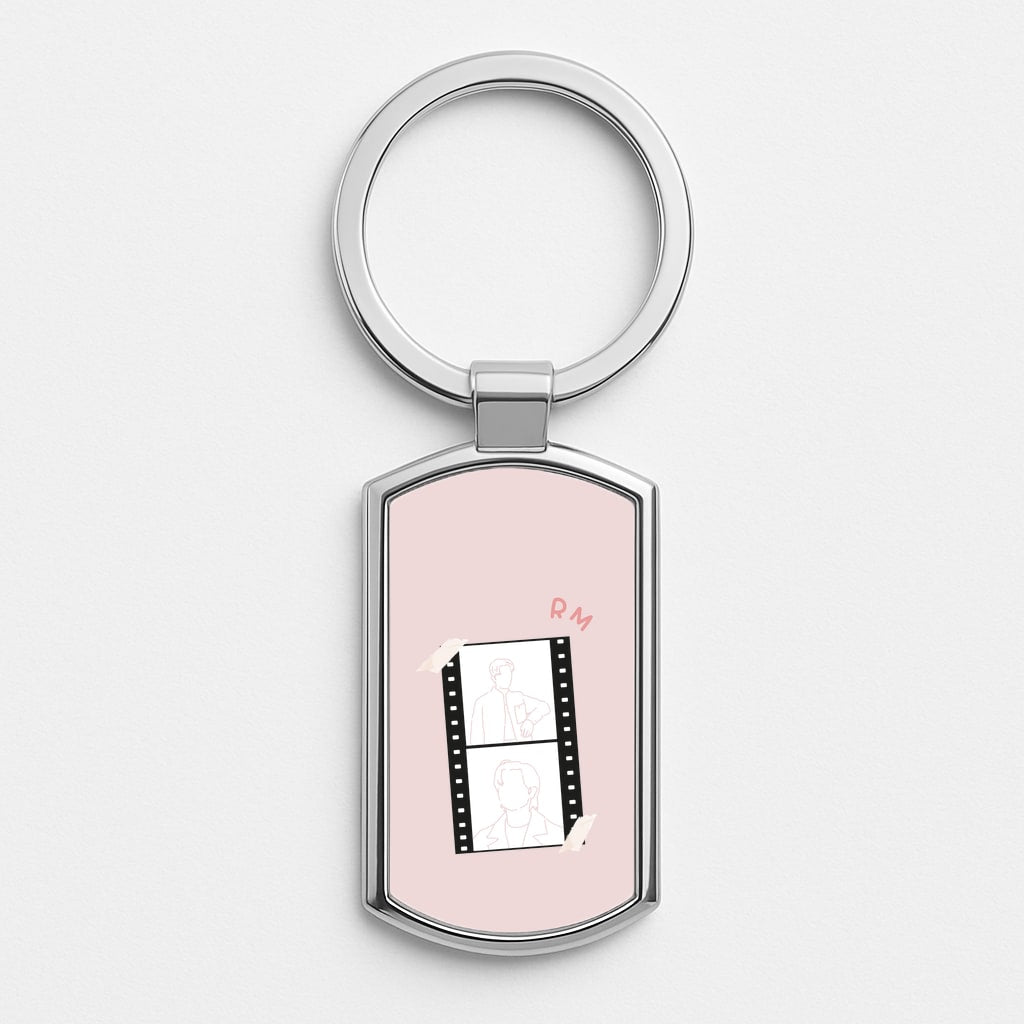 RM - BTS Silver Keyring