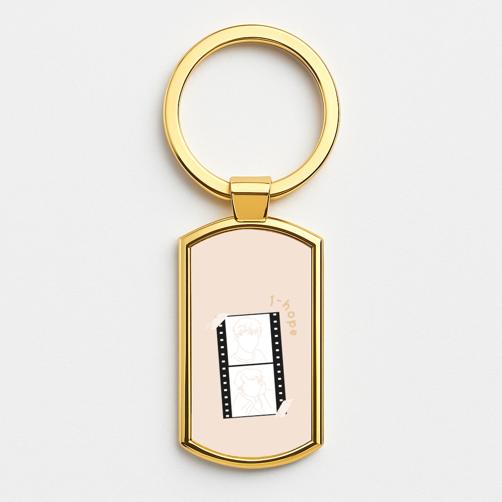 J-Hope - BTS Gold Keyring