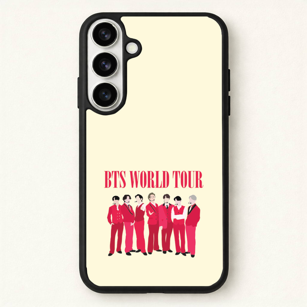 K-Pop Band World Tour 2026 Phone Case for Galaxy S26 Plus