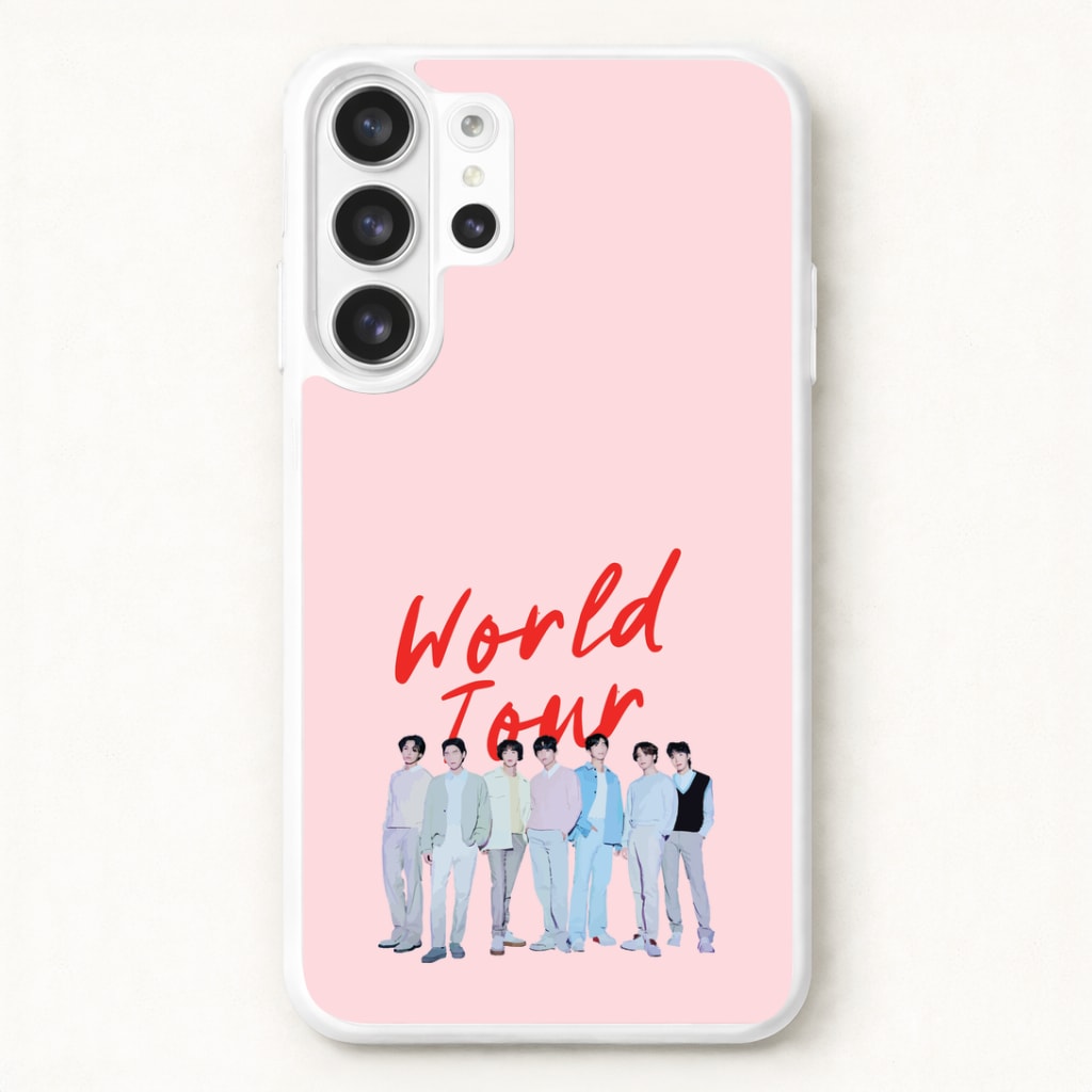 K-Pop Band Pastel Tour Phone Case for Galaxy S26 Ultra