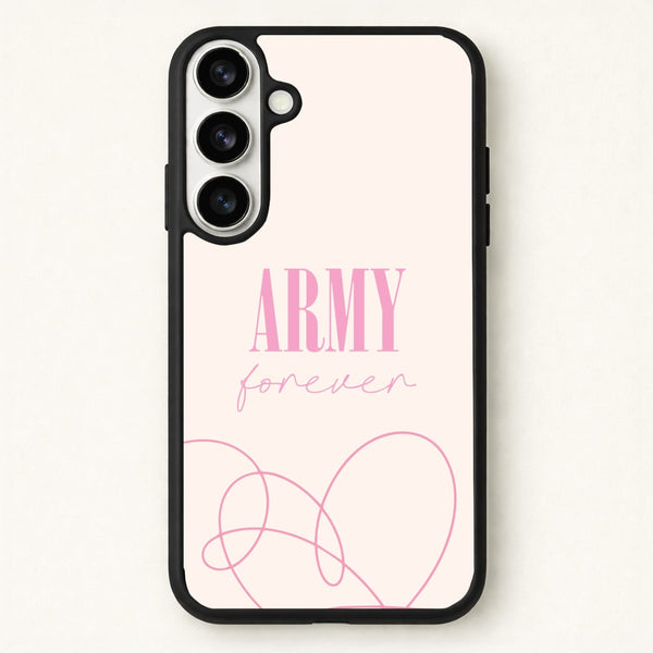 Army Forever Pink Phone Case for Galaxy S26