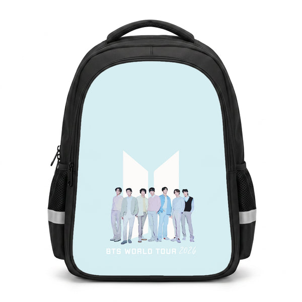 K-Pop Band Tour Pastel Blue Backpack