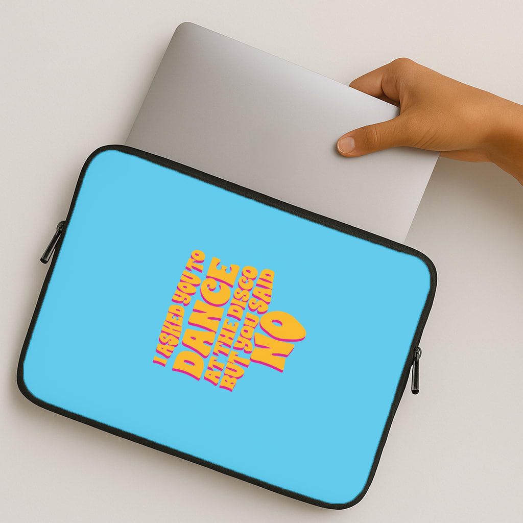 I Asked You To Dance At The Disco But You Said No - Bust Band MacBook Case