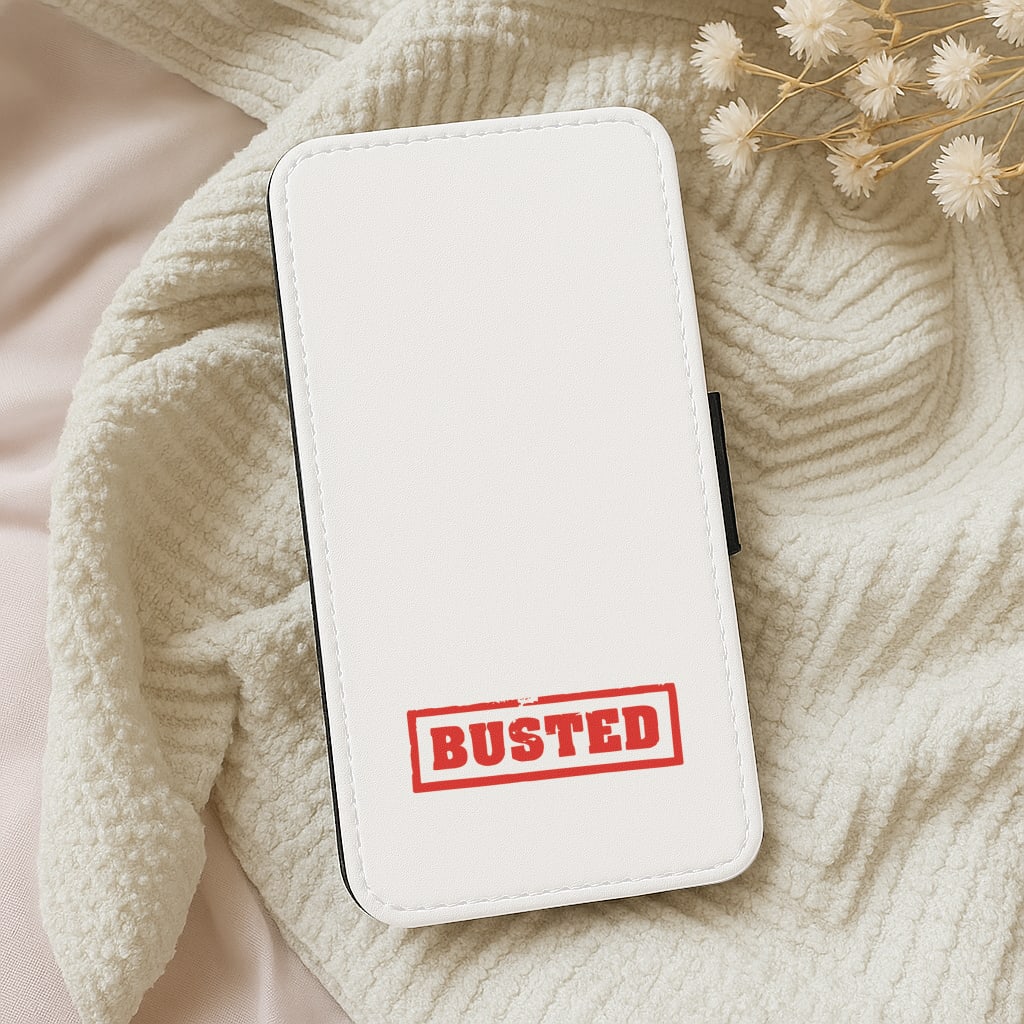 Band Logo - Bust Band Wallet Phone Case