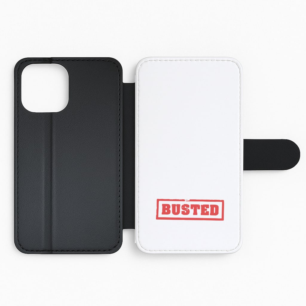 Band Logo - Bust Band Flip Phone Case