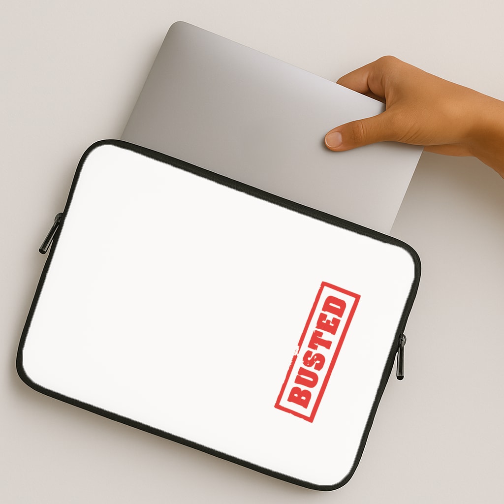 Band Logo - Bust Band MacBook Case