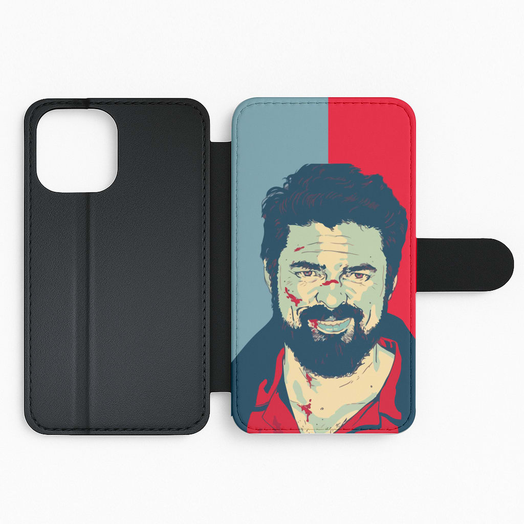 Billy Butcher Face Flip Phone Case