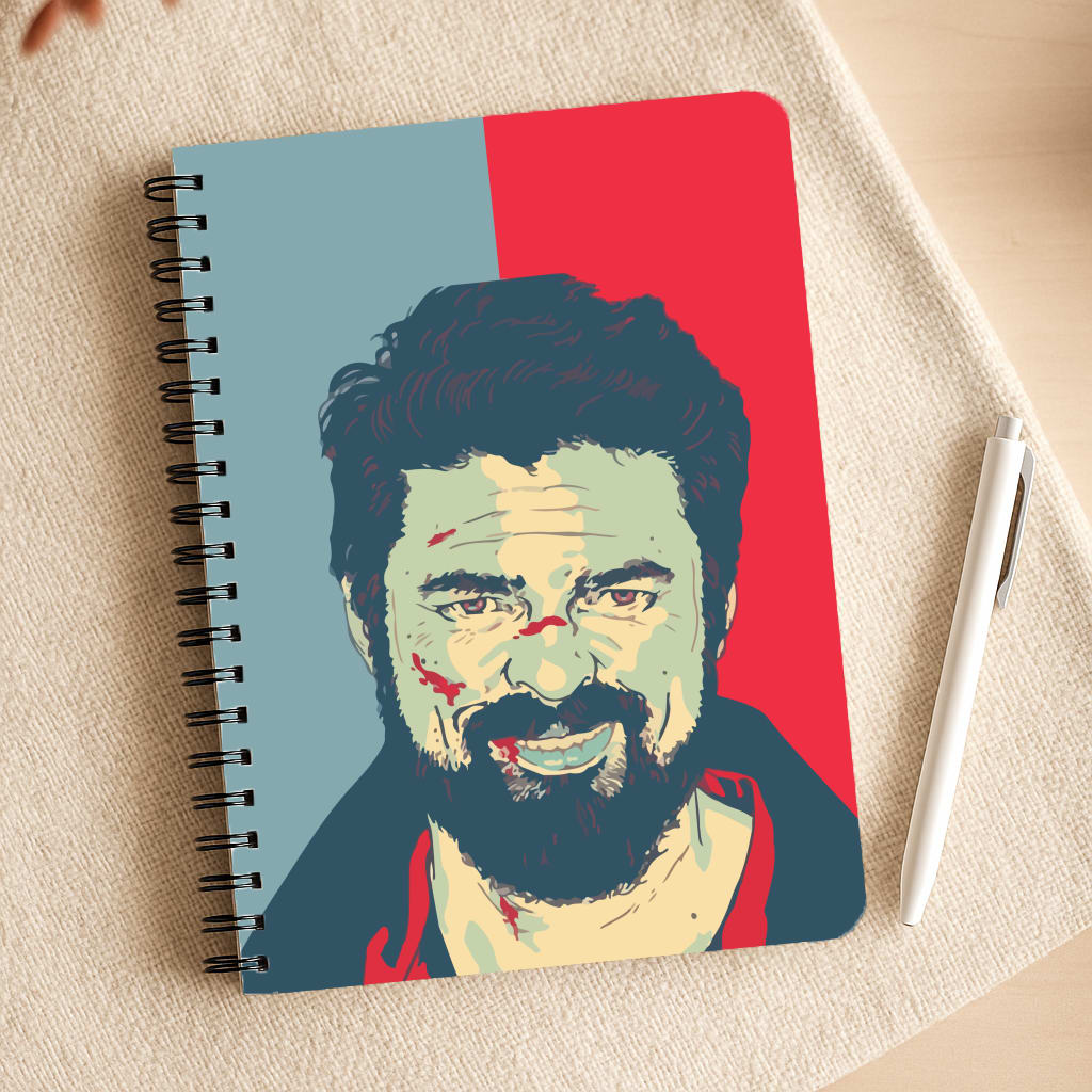 Billy Butcher Face Notepad
