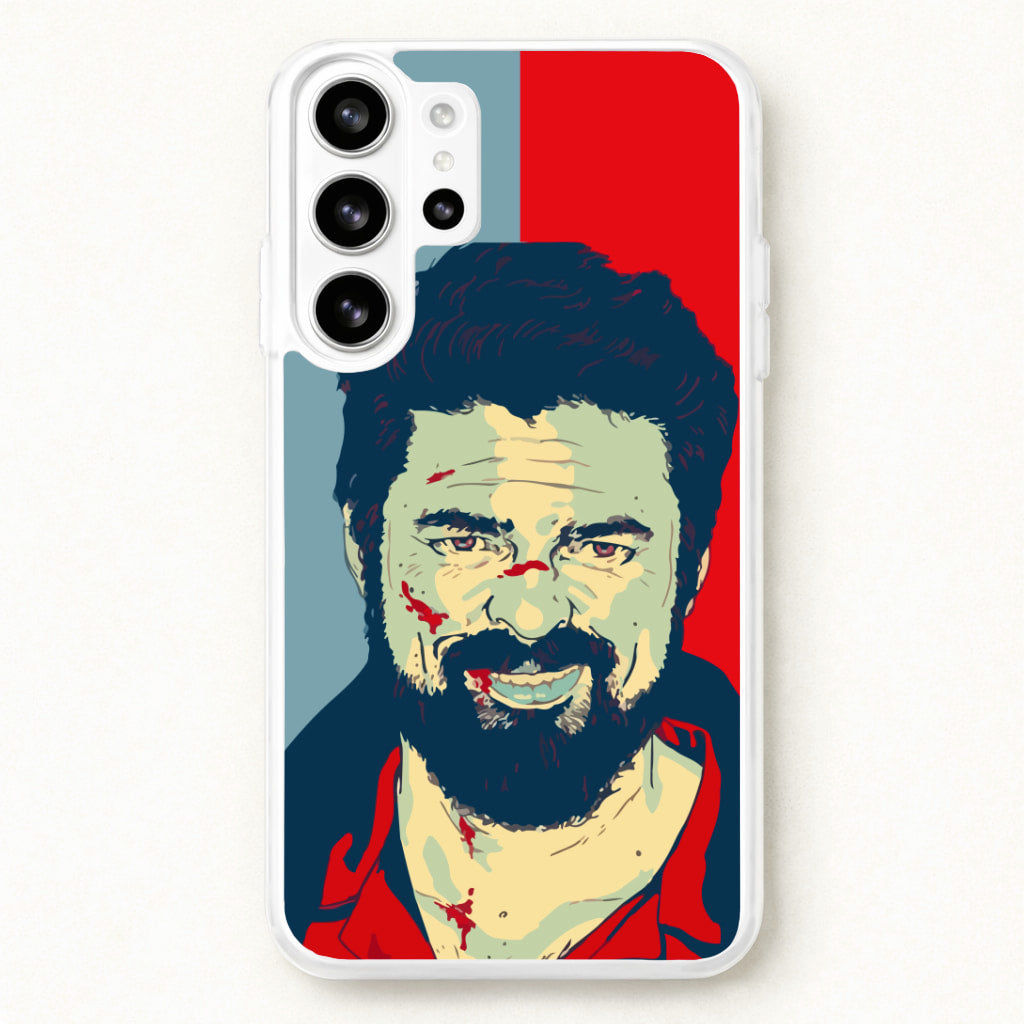 Billy Butcher Face Phone Case for Galaxy S26 Ultra