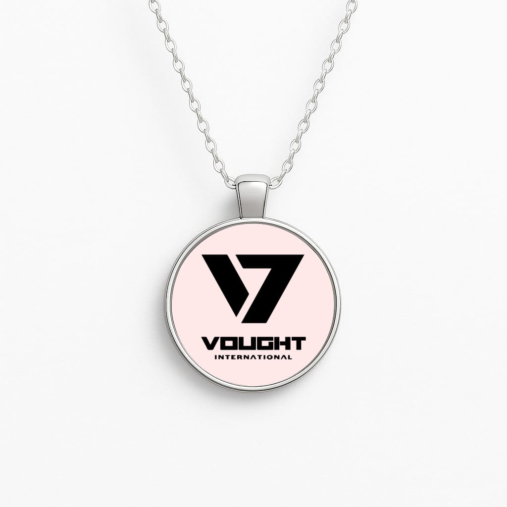 Vought Logo Circle Necklace