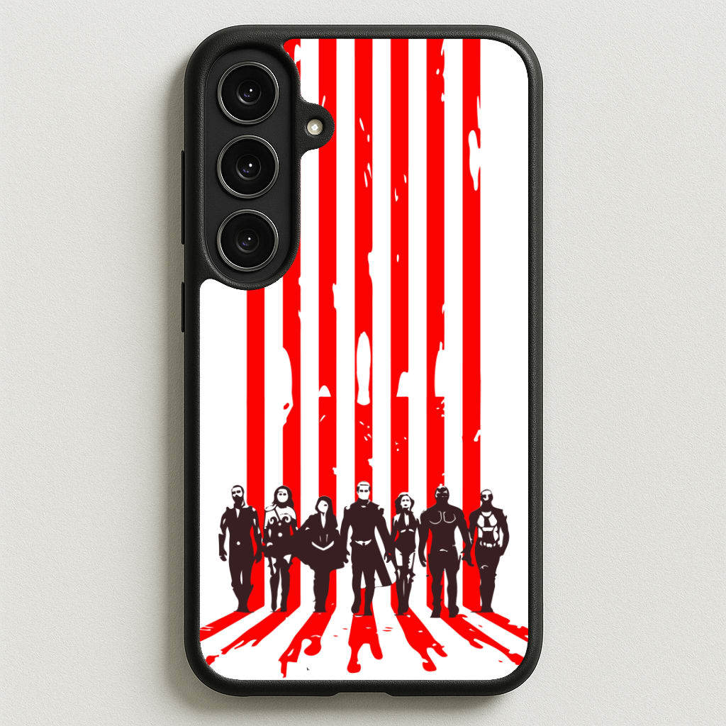 The Seven Silhouettes Phone Case for Galaxy S25FE