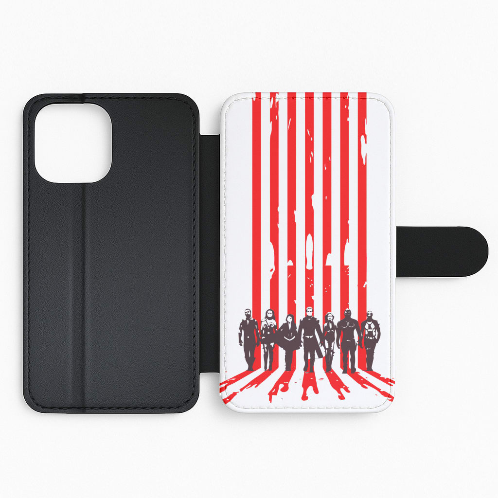 The Seven Silhouettes Flip Phone Case