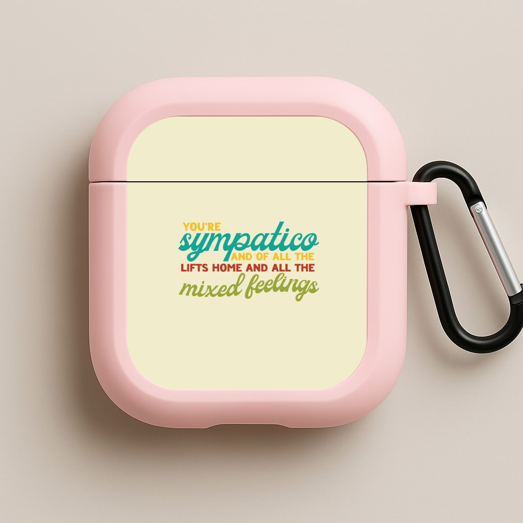 You're Sympatico Pink AirPods Case