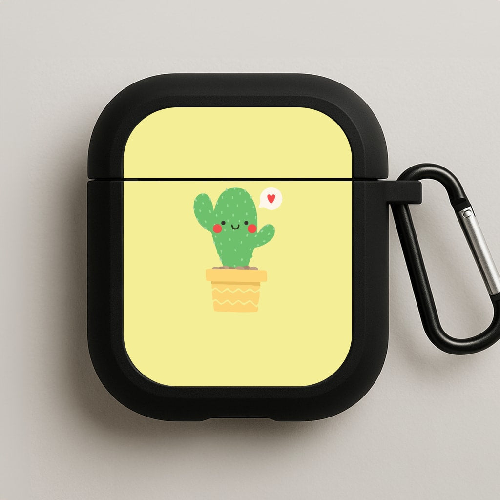 Cute Cactus AirPods Case
