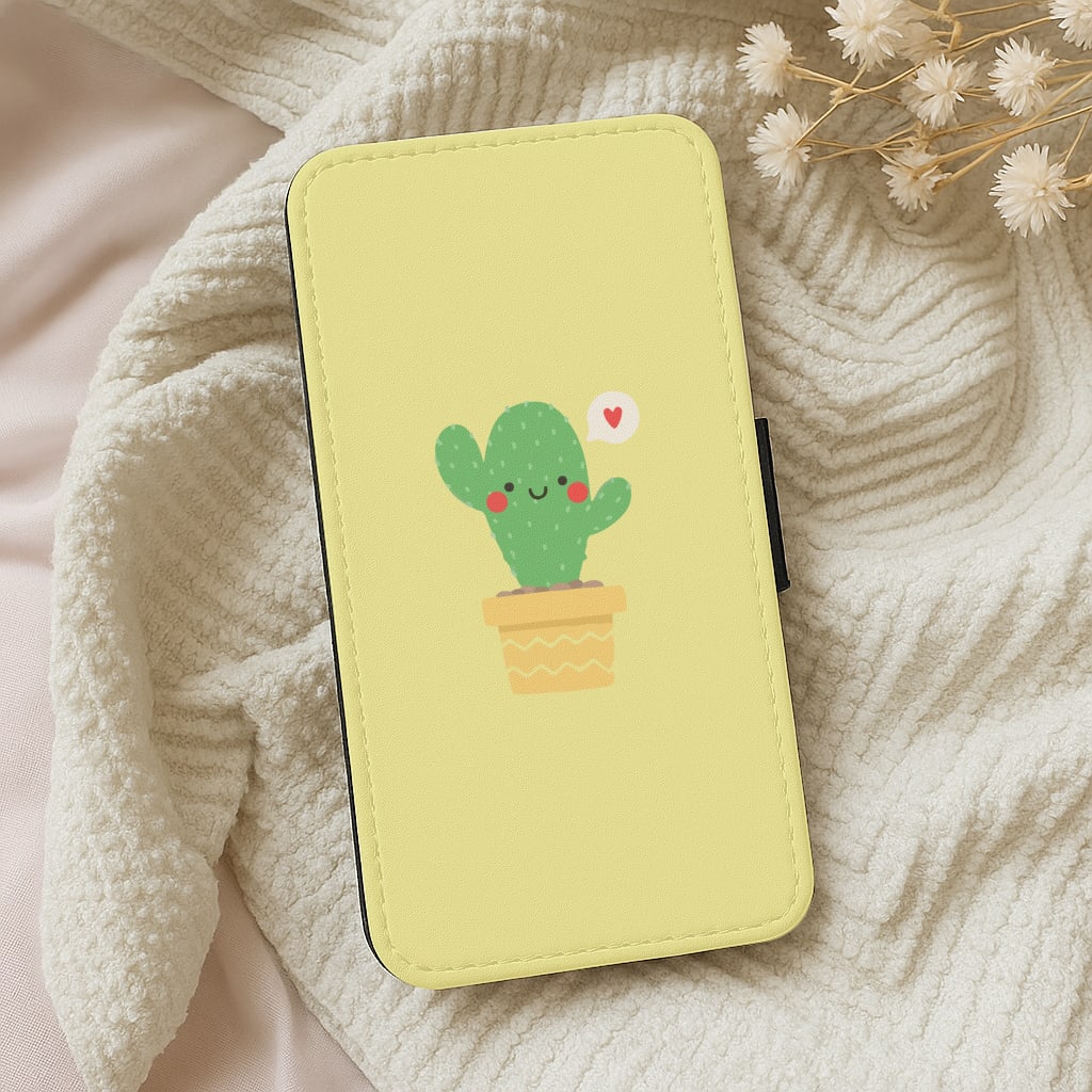 Cute Cactus Wallet Phone Case
