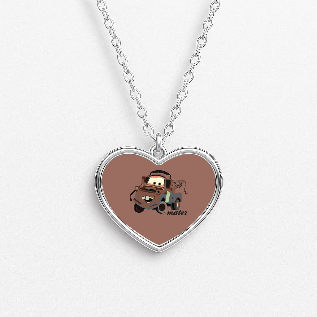 Mater - Cars Heart Necklace
