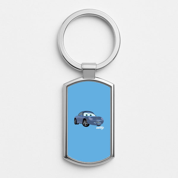 Silver Metal Keyring