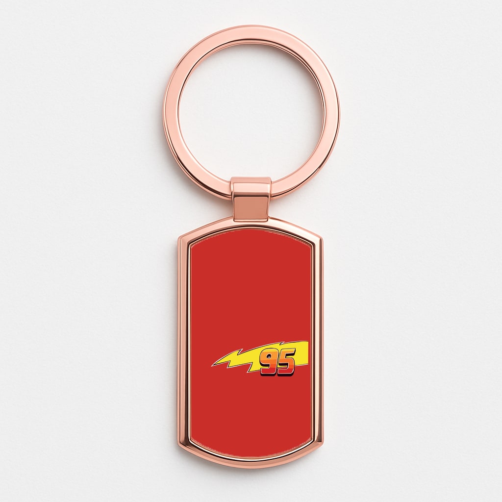 95 - Cars Rose Gold Keyring
