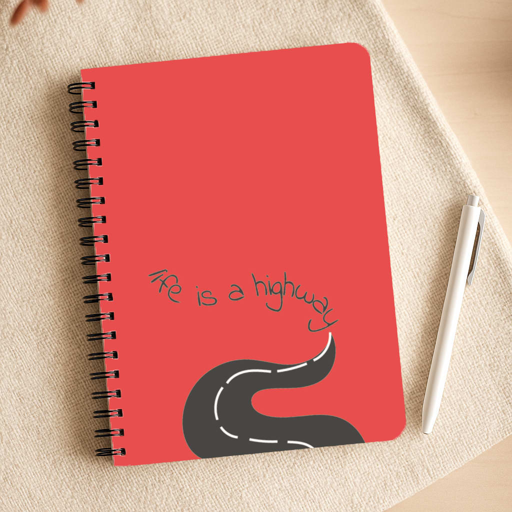 Life Is A Highway - Cars Notepad