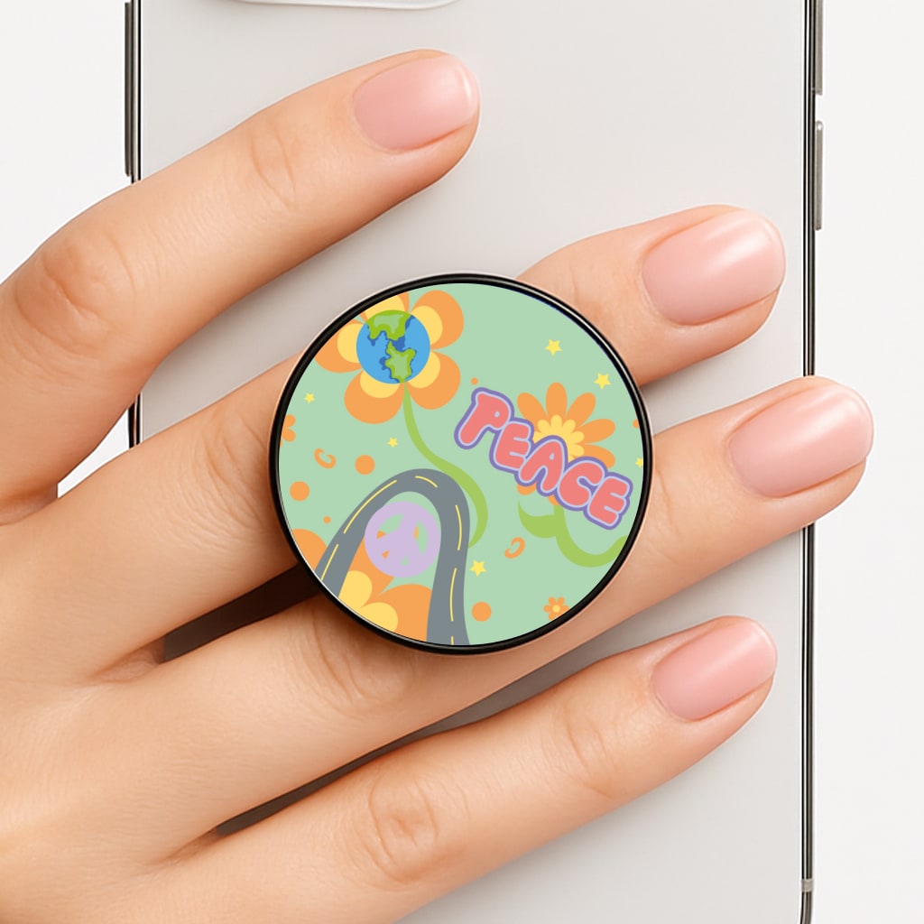 Peace - Cars Phone Grip