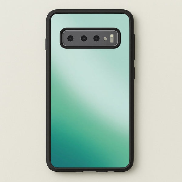 Back to Casics - Mint Jade Fade Phone Case - Galaxy S10 / Standard