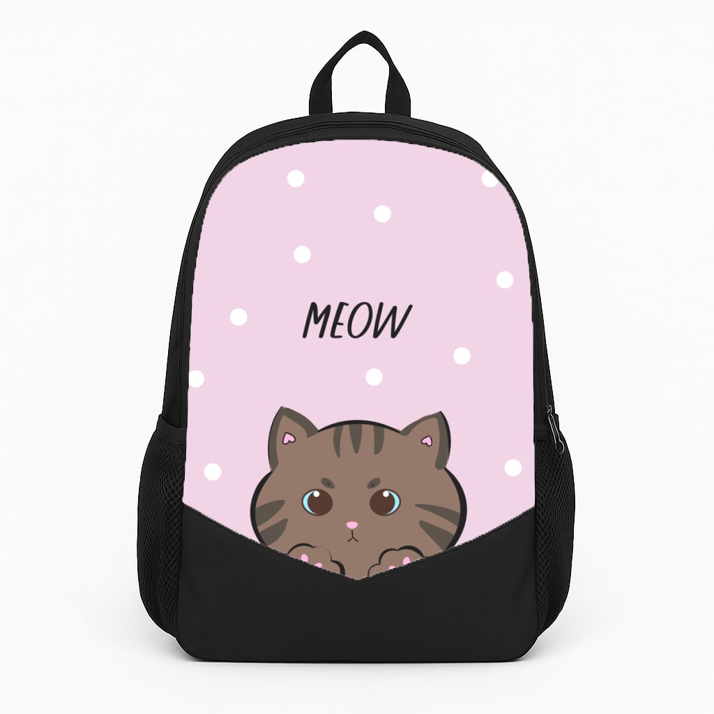 Meow Purple - Cats Backpack