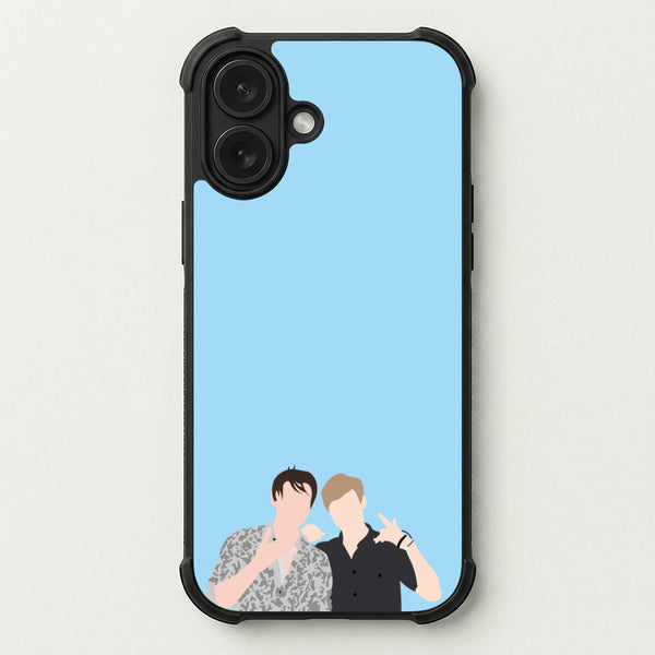 Pose - S & C Phone Case — Bumper case