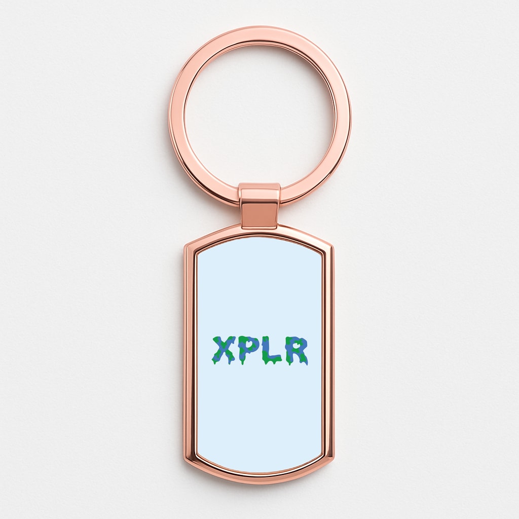 XPLR - S & C Rose Gold Keyring