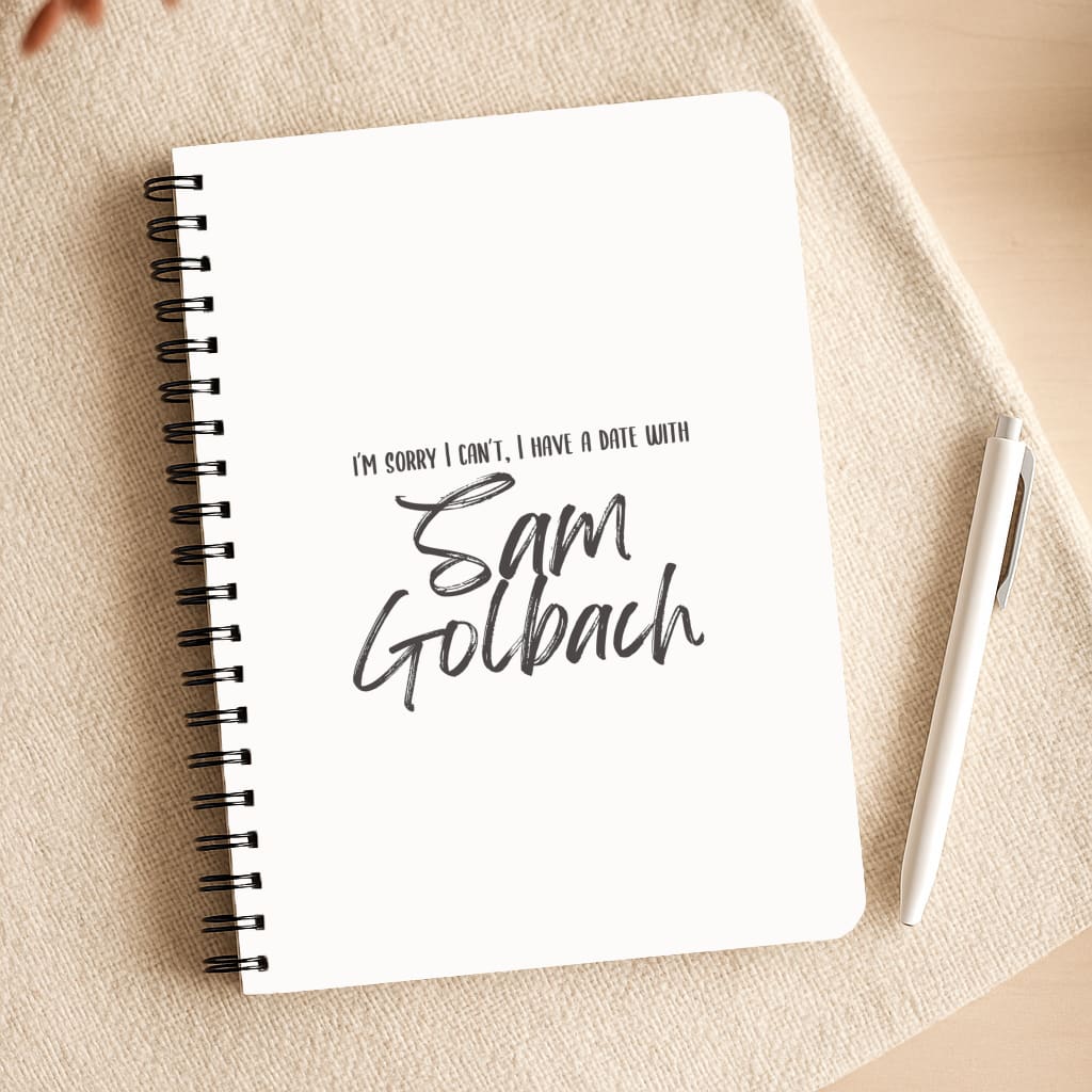 Date With Sam - S & C Notepad