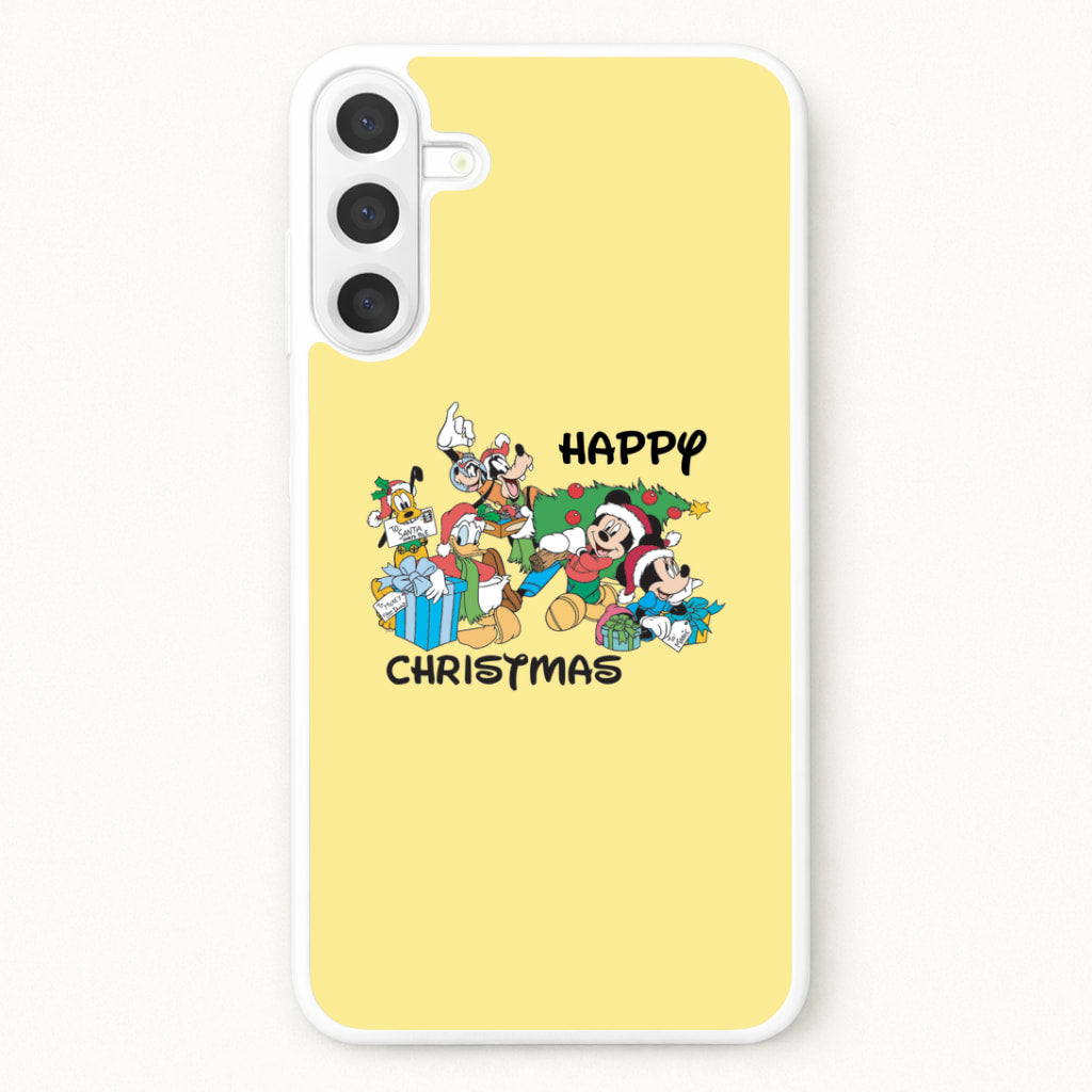 Fairytale Happy Christmas Phone Case for Galaxy A37