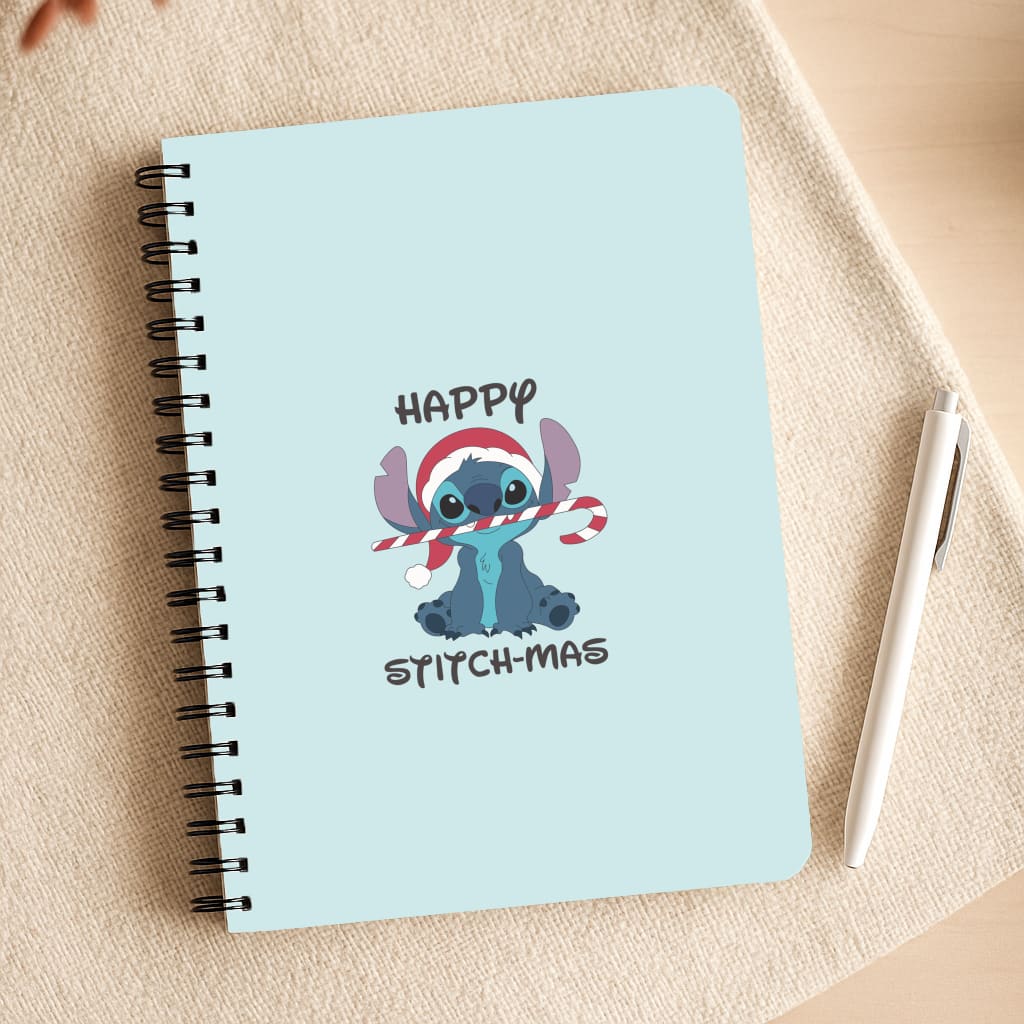 Happy Blue Alienmas - Christmas Notepad