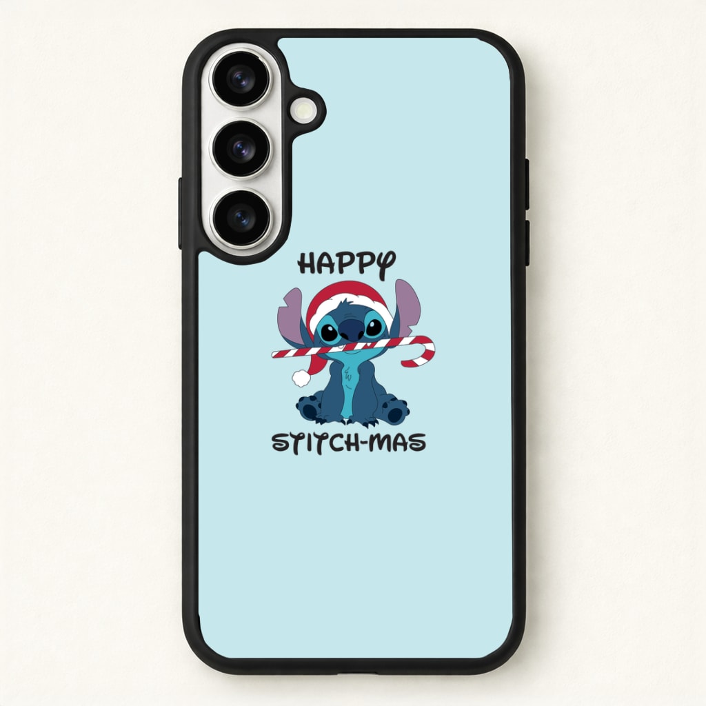 Happy Blue Alienmas - Christmas Phone Case for Galaxy S26