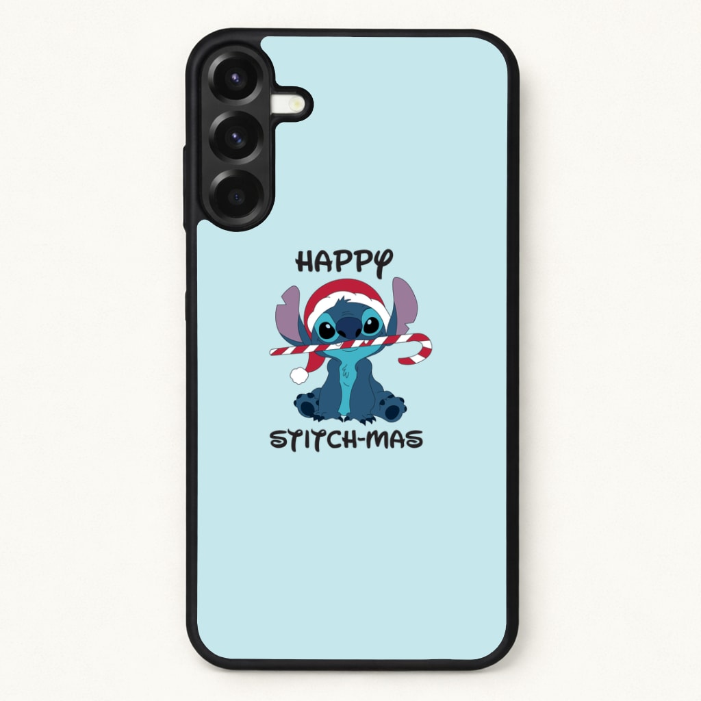 Happy Blue Alienmas - Christmas Phone Case for Galaxy A57