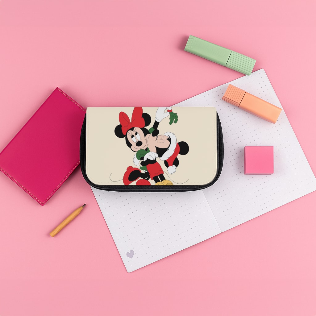 Mistletoe Fairytale Mice - Christmas Pencil Case